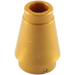 LEGO Pearl Gold Cone 1 x 1 with Top Groove (59900)
