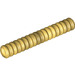 LEGO Pearl Gold Corrugated Hose 4.8 cm (6 Studs) (40050 / 50302)