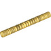 LEGO Pearl Gold Corrugated Hose 8.8 cm (11 Studs) (23003 / 71986)