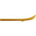 LEGO Pearl Gold Curved Spear with Capped Pommel (11156)