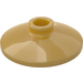 LEGO Perle guld Dish 2 x 2 (4740 / 30063)