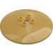 LEGO Pearl Gold Dish 6 x 6 (Hollow Studs) (44375 / 45729)