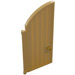 LEGO Pearl Gold Door 1 x 4 x 7 with Rounded Top (24054)