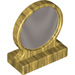 LEGO Pearl Gold Duplo Mirror (4909 / 53497)