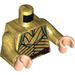 LEGO Or Perlé Elrond avec Gold Robe et Olive Vert Casquette Minifigurine Torse (973 / 76382)