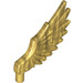 LEGO Pearl Gold Feathered Minifig Wing (11100)