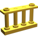 LEGO Pearl Gold Fence Spindled 1 x 4 x 2 with 2 Top Studs (30055)