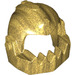 LEGO Pearl Gold Helmet with Oversized Jagged Chin Guard  (62697 / 63359)