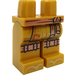 LEGO Parelmoer goud Heupen en benen met Koper Waist en Knee Ties (3815 / 71196)