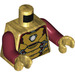 LEGO Pearl Gold Iron Man with Pearl Gold Armor Minifig Torso (973 / 76382)