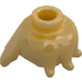 LEGO Pearl Gold Jagged Edge Modified Minfigure Head (90322)