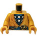 LEGO Pärlguld Jay Legacy Kropp (973 / 76382)