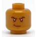 LEGO Pearl Gold Lloyd - Golden Ninja Head (Recessed Solid Stud) (3626 / 12745)