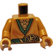 LEGO Pearl Gold Lloyd Torso - Legacy (973)