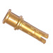 LEGO Pearl Gold Long Pin with Friction and Bushing (32054 / 65304)