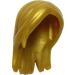 LEGO Perlgold Lange Gerade Haar Swept Der Rücken (28321)