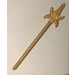 LEGO Pearl Gold Minifig Spear with Four Side Blades (43899)