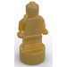 LEGO Parelmoer goud Minifiguur Statuette (53017 / 90398)