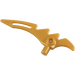 LEGO Perlgold Minifig Waffe Crescent Klinge Serrated (98141)