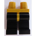 LEGO Or perlé Minifigure Les hanches avec Noir Jambes (73200 / 88584)