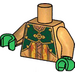 LEGO Perlgold Ninjago Torso (973 / 76382)