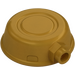 LEGO Pearl Gold Pan Helmet with Side Stud (3221)