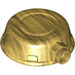 LEGO Pearl Gold Pan Helmet with Side Stud (3221)