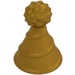 LEGO Perle guld Party Hat med Lille Pin (24131)