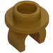 LEGO Pearl Gold Plate 1 x 1 Round with Clip (5264)