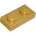LEGO Pearl Gold Plate 1 x 2 (3023 / 28653)