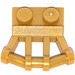 LEGO Pearl Gold Plate 1 x 2 with Angled Bar Handles (92692)