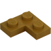 LEGO Pearl Gold Plate 2 x 2 Corner (2420)