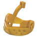 LEGO Pearl Gold Pointed Visor with Eye Slits (2594)