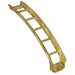 LEGO Pearl Gold Rail 2 x 16 x 6 Bow with 3.2 Shaft (26560)