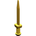 LEGO Perlgold Roman Kurz Schwert mit dünnem Crossguard (95673)