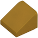 LEGO Parelmoer goud Helling 1 x 1 (31°) (50746 / 54200)