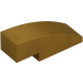 LEGO Pearl Gold Slope 1 x 3 Curved (50950)