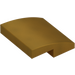 LEGO Pearl Gold Slope 2 x 2 Curved (15068)