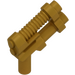 LEGO Pearl Gold Space Gun with Ribbed Barrel (6018 / 95199)