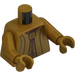 LEGO Pearl Gold The Architect of Hogwarts Minifig Torso (973 / 76382)