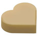 LEGO Pearl Gold Tile 1 x 1 Heart (5529 / 39739)