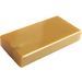 LEGO Pearl Gold Tile 1 x 2 with Groove (3069)