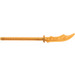 LEGO Pearl Gold Weapon with Transparent Orange Blade (41159)