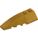 LEGO Pearl Gold Wedge 2 x 6 Double Left (5830 / 41748)