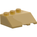 LEGO Perle guld Kile 3 x 3 Venstre (42862)