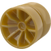 LEGO Pearl Gold Wheel Rim Ø17 x 6 (51377 / 53998)