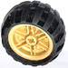 LEGO Perlgold Wheel Rim Ø30 x 20 with No Pinholes, with Reinforced Rim with Tire Balloon Wide Ø43 X 26