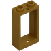 LEGO Pearl Gold Window Frame 1 x 2 x 3 without Sill (3662 / 60593)