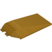 LEGO Pearl Gold Windscreen 6 x 12 x 2 with Hinge (13252 / 51477)