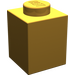 LEGO Pearl Light Gold Brick 1 x 1 (3005)